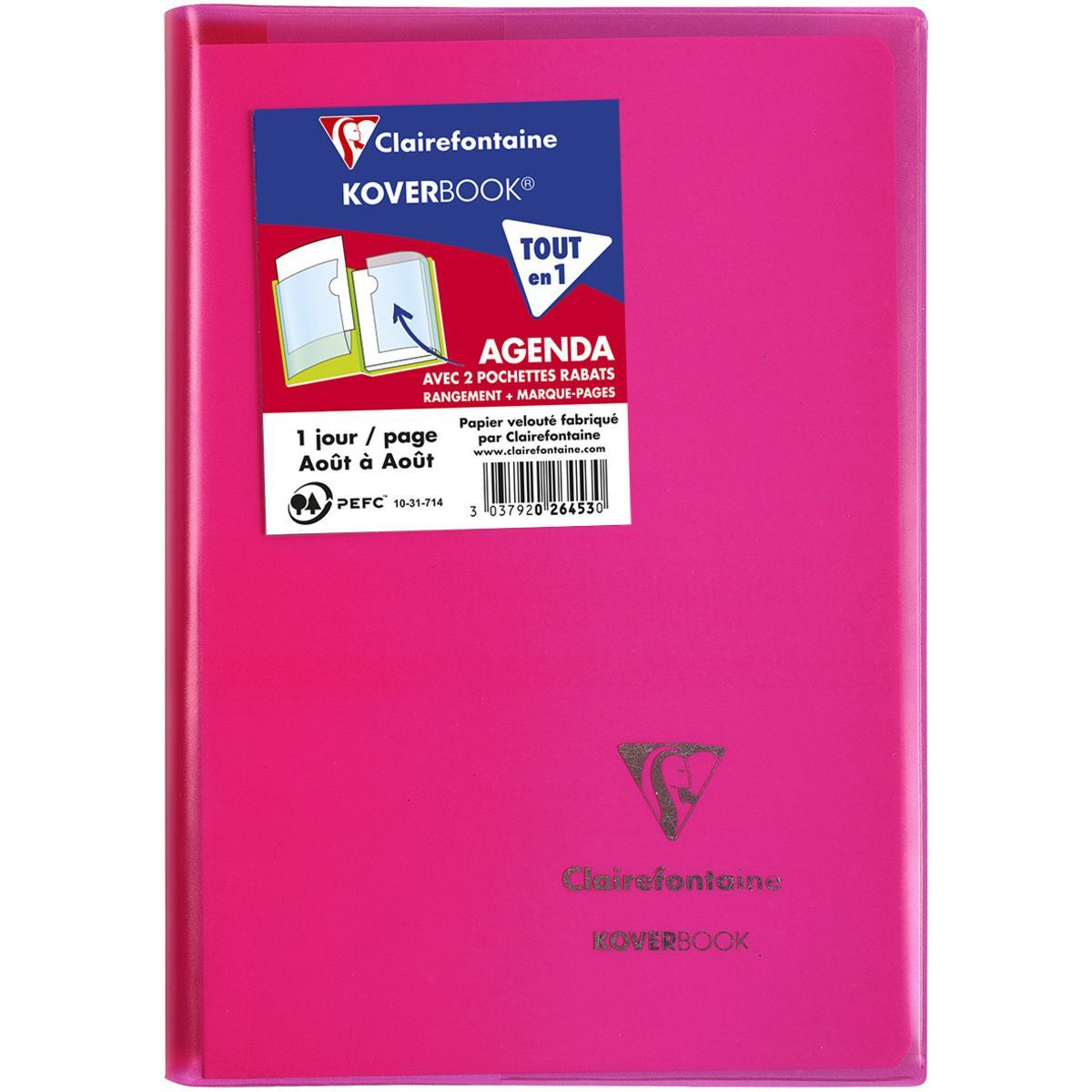 Agenda scolaire scolaire rose 352pg 15x20cm L'ETUDIANT : l'agenda à Prix  Carrefour