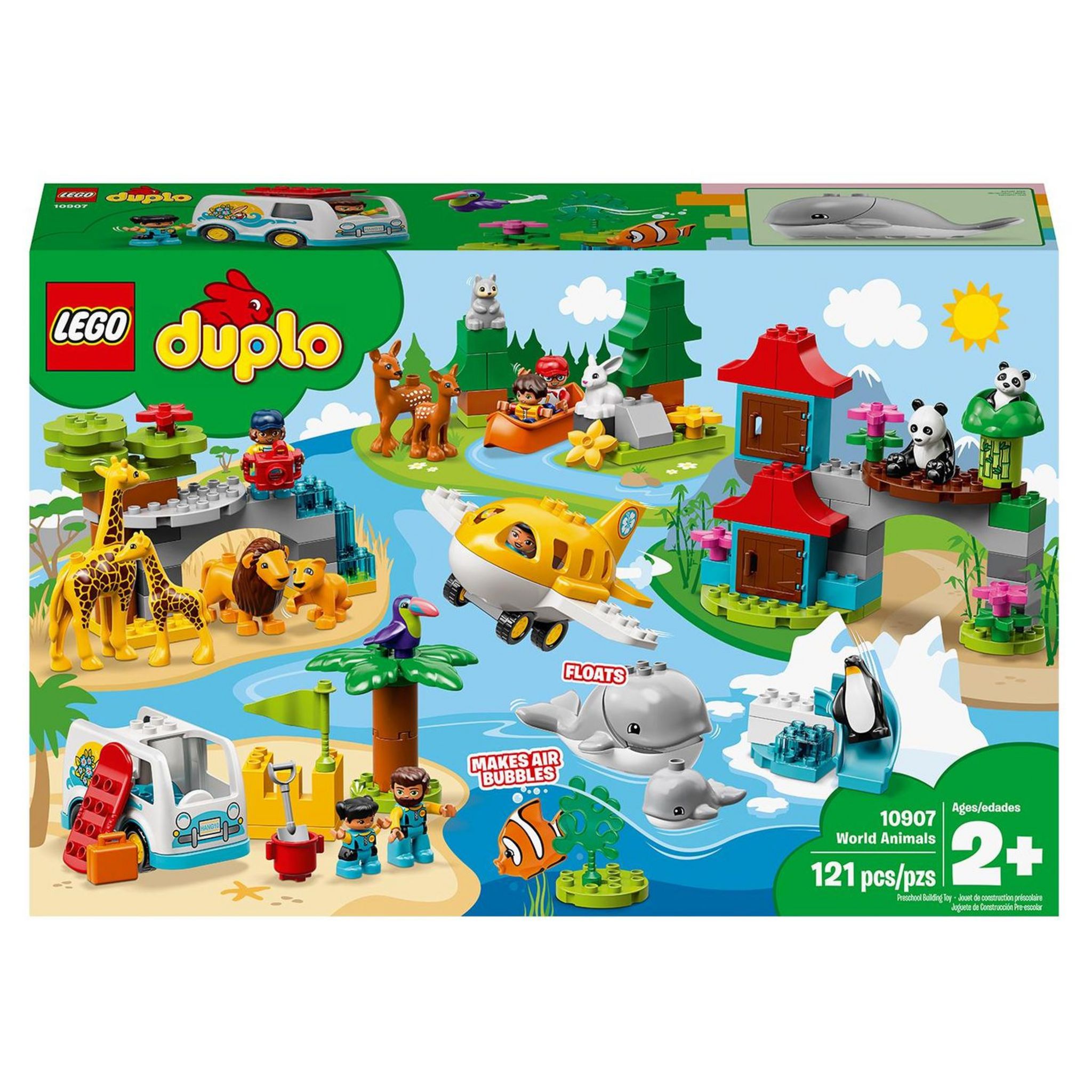 LEGO DUPLO 10975 Animaux Sauvages du Monde