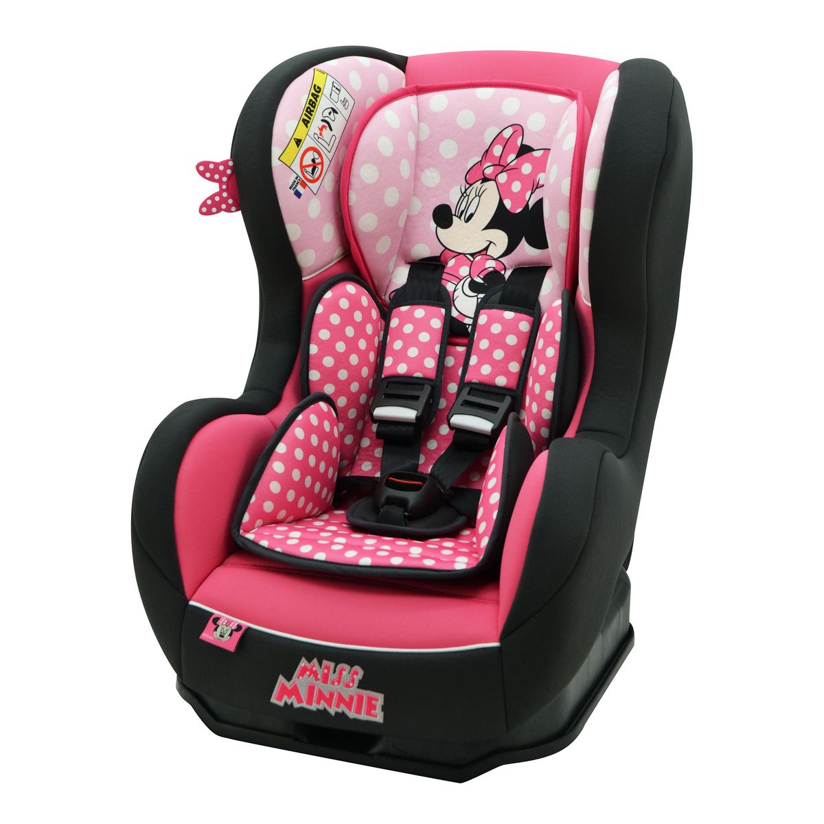 DISNEY Siège auto bébé Groupe 0+/1 Minnie Rose Cosmo SP pas cher 