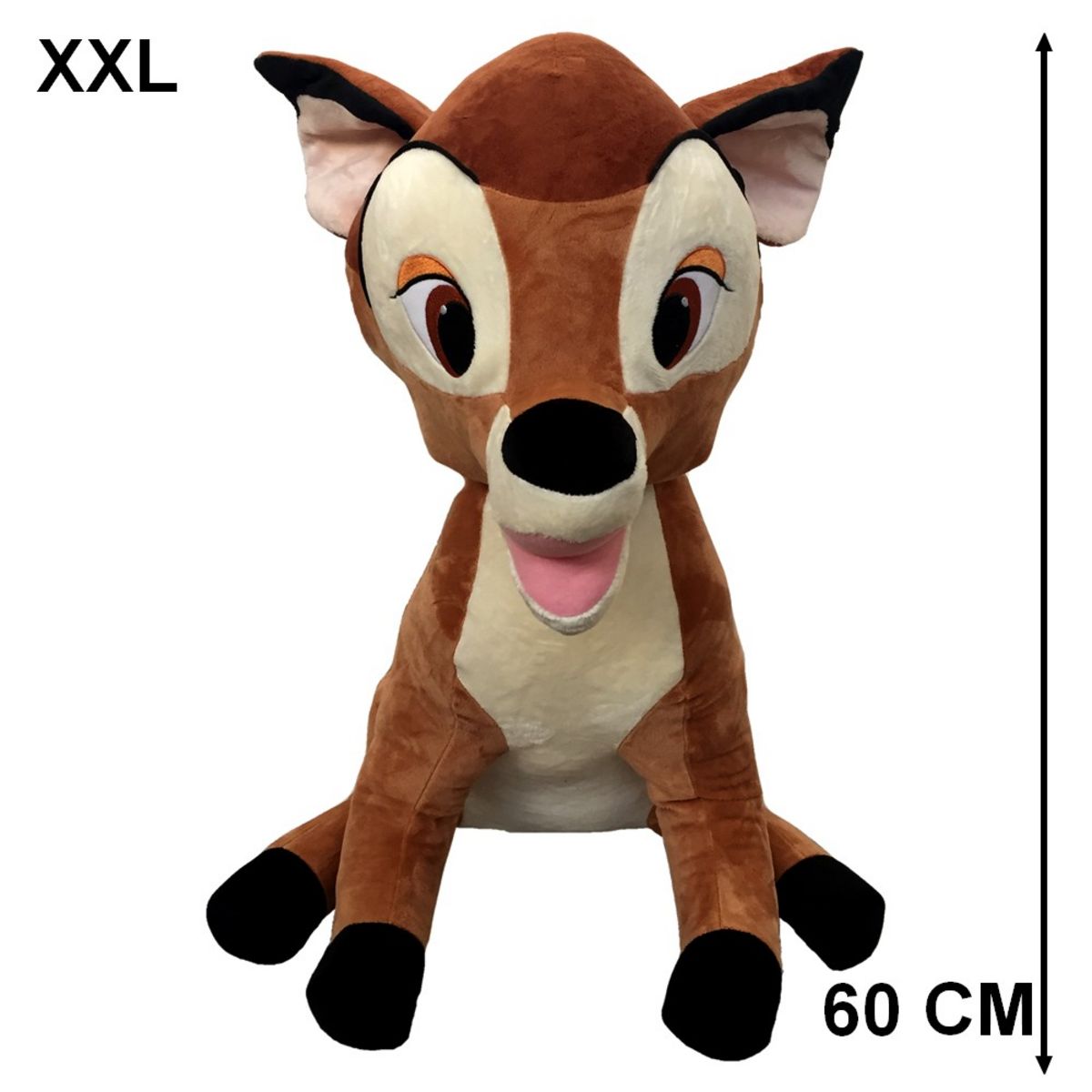 HORS NORME !! Peluche Bambi 60 cm Disney pas cher 