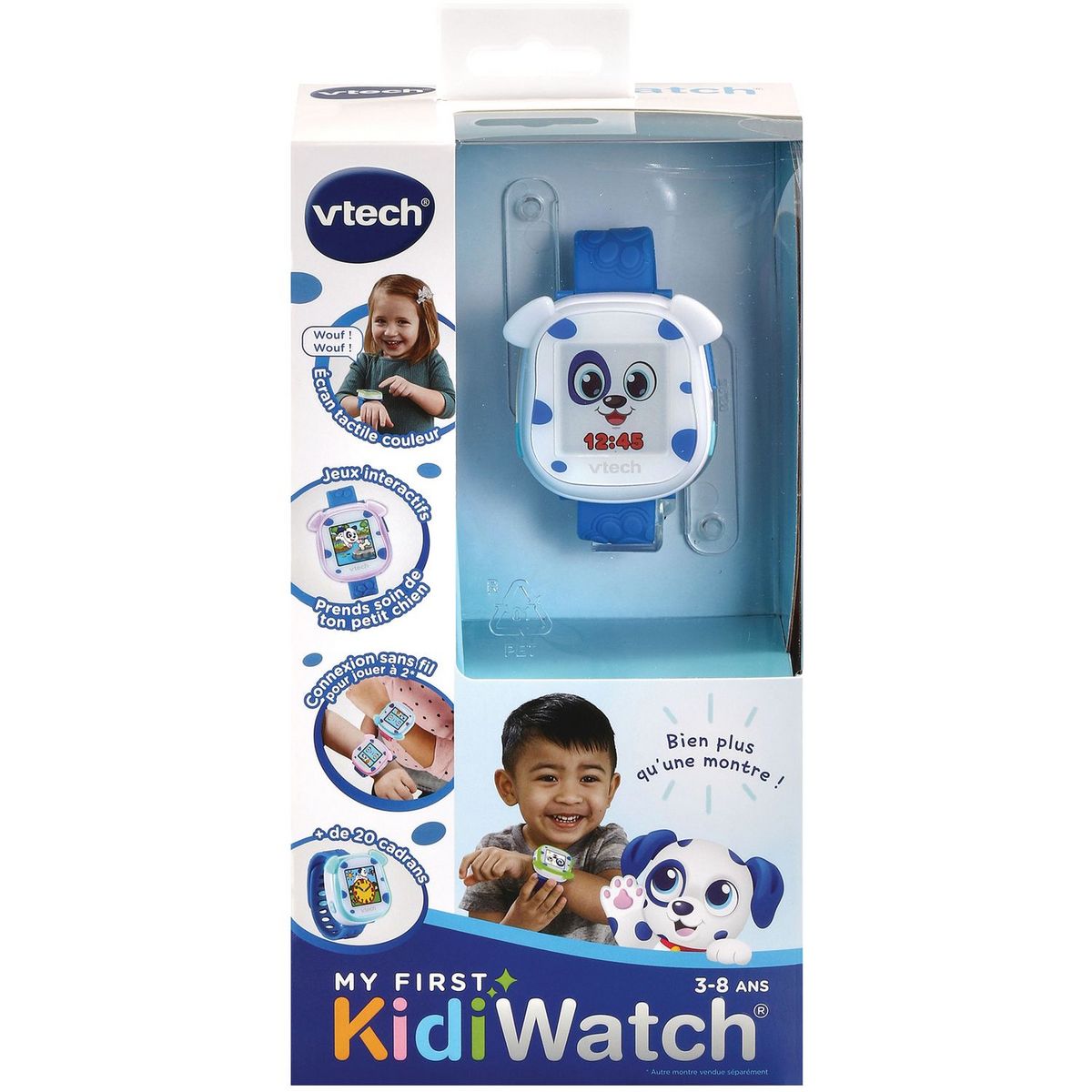 Montre digitale Kidiwatch - bleu VTECH : la montre à Prix Carrefour