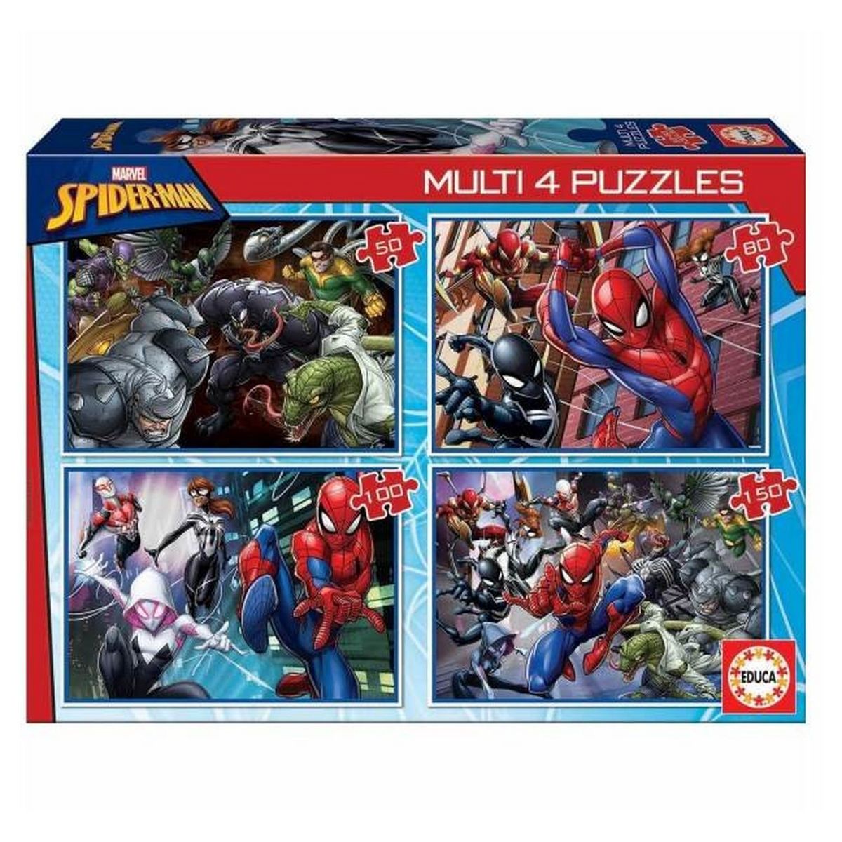 Spider-Man - Puzzle lenticulaire 3D de 48 pièces