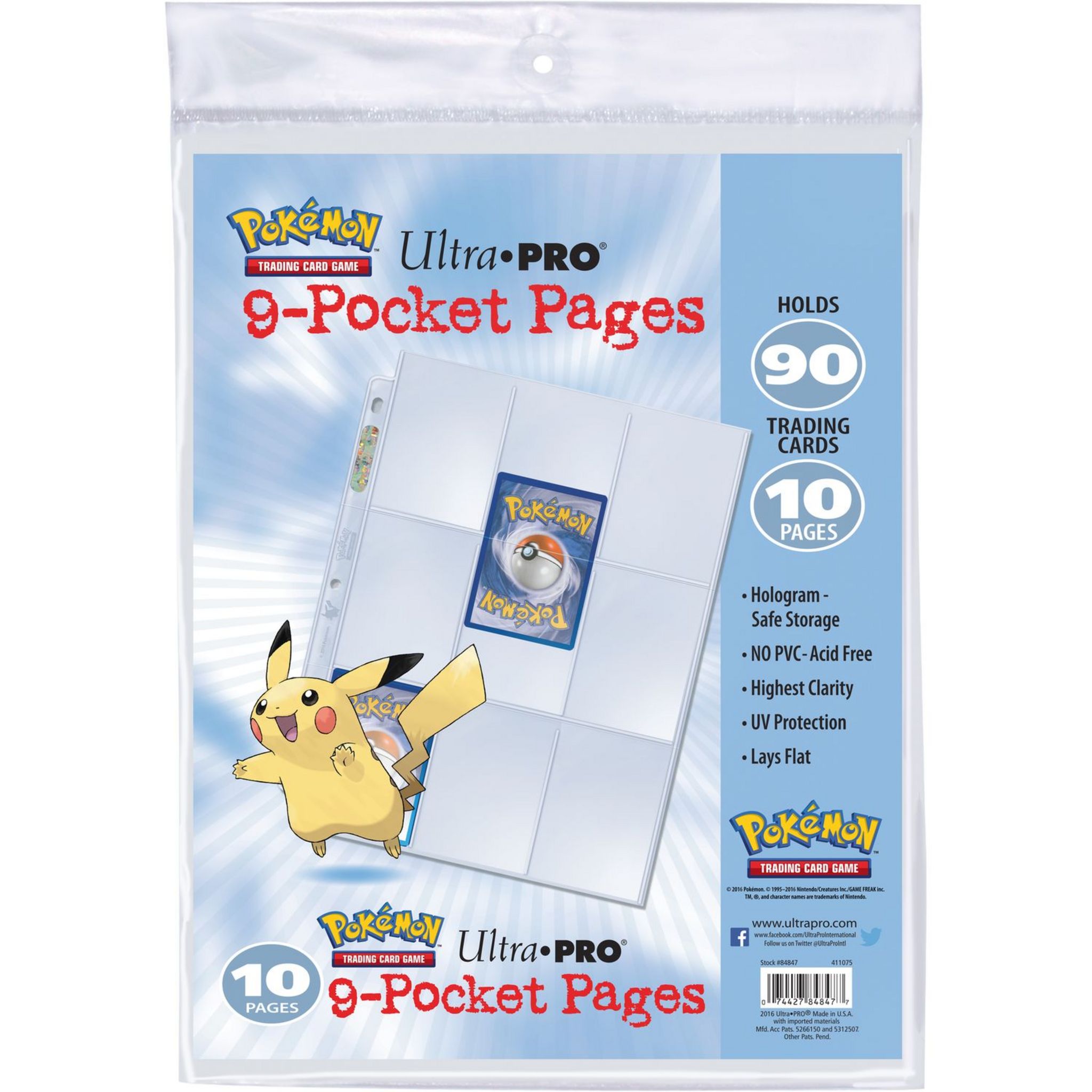 Classeur pour PokemonPorte Carte Pokemon Livre Carte Pokemon