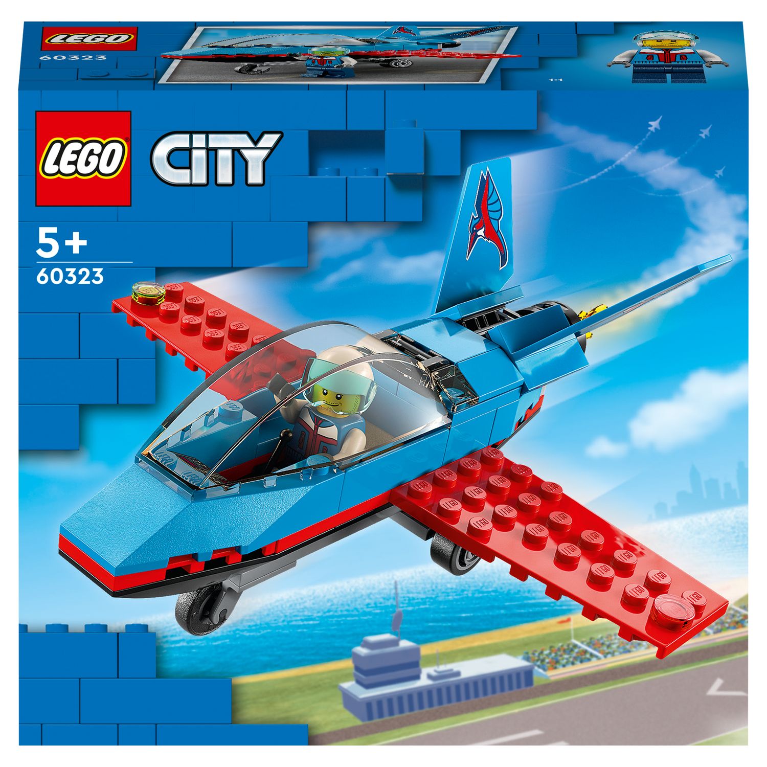 PLAYMOBIL Action Heroes avion de pompier avec fonction d