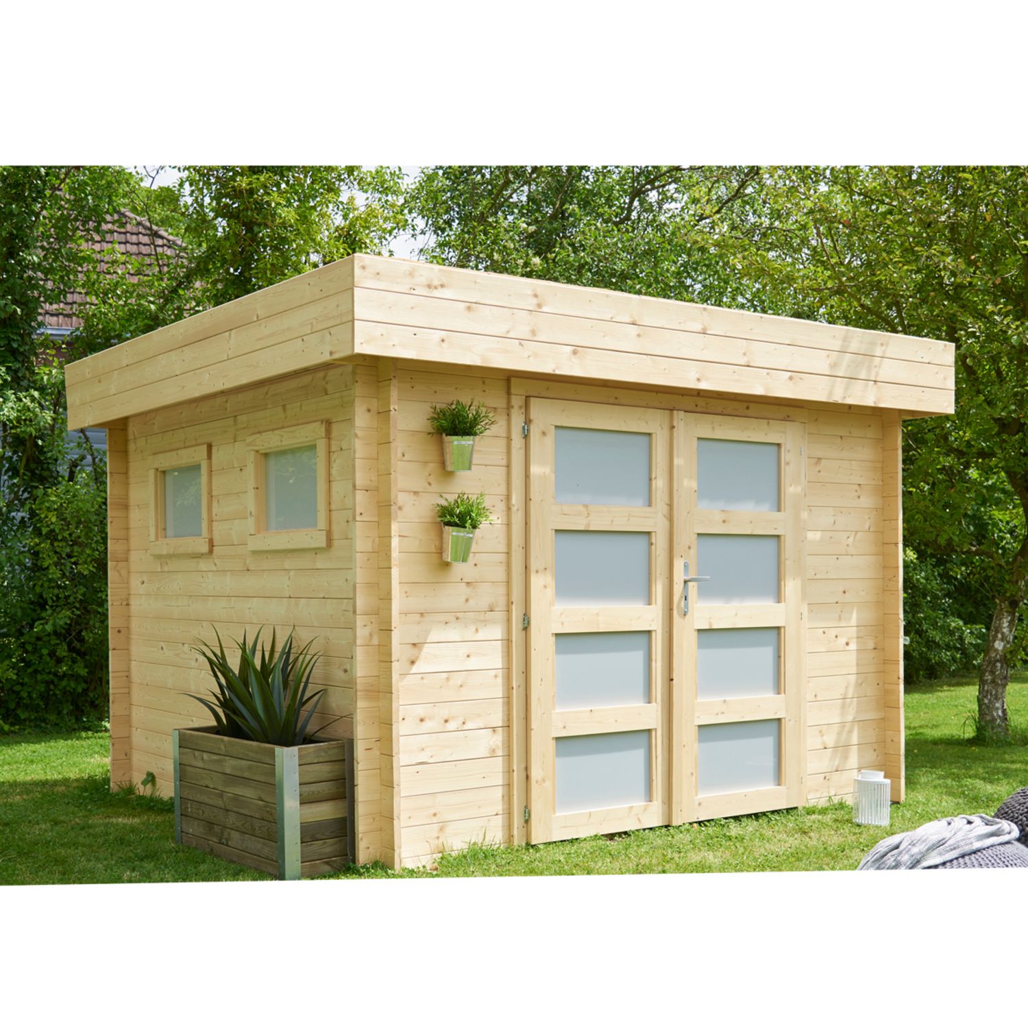 Abri de Jardin en Bois - bois 28 mm – 5,9 m2 - Vente en ligne au meilleur  prix