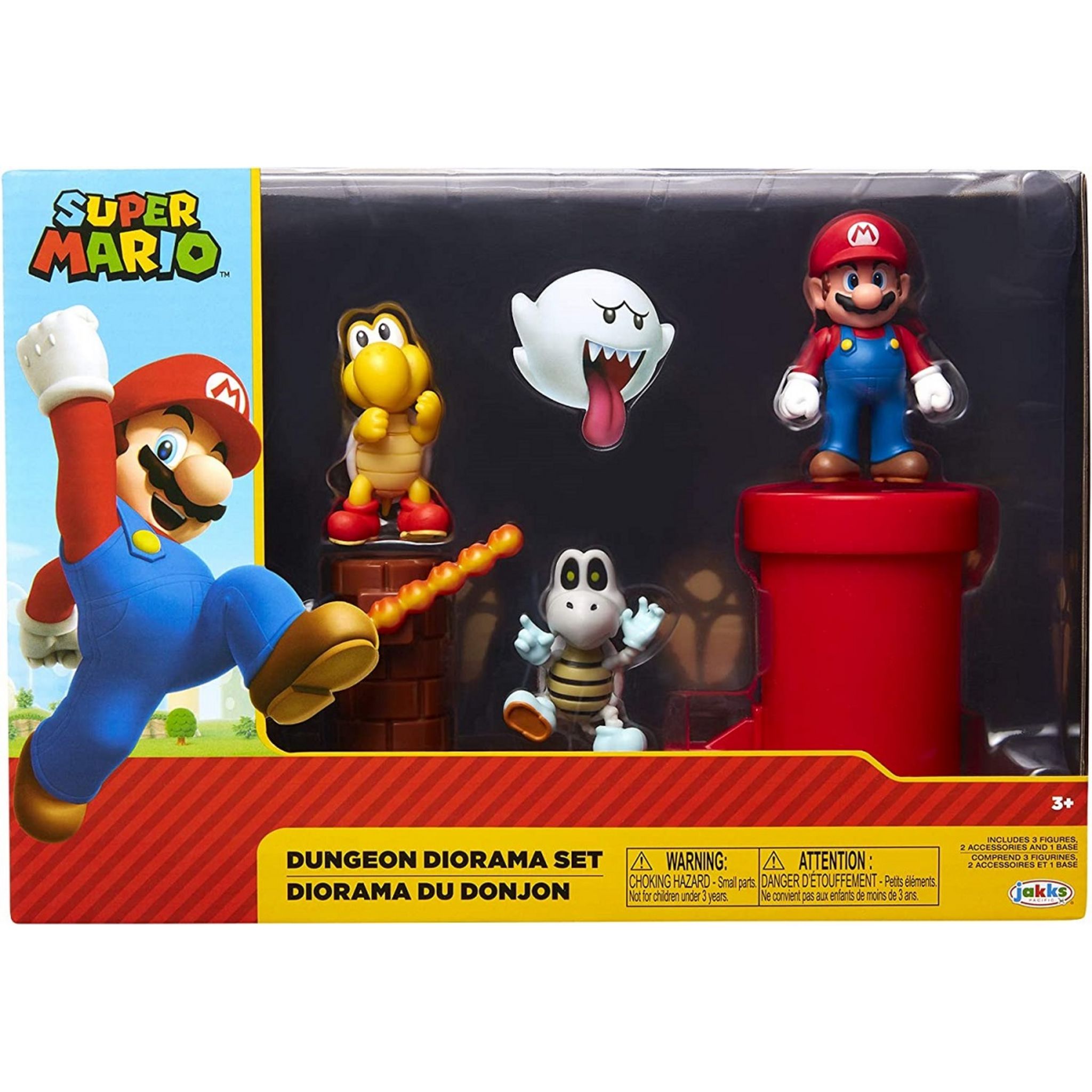 Super Mario Figurine Jouet - 3 pces - Royaume Champignon