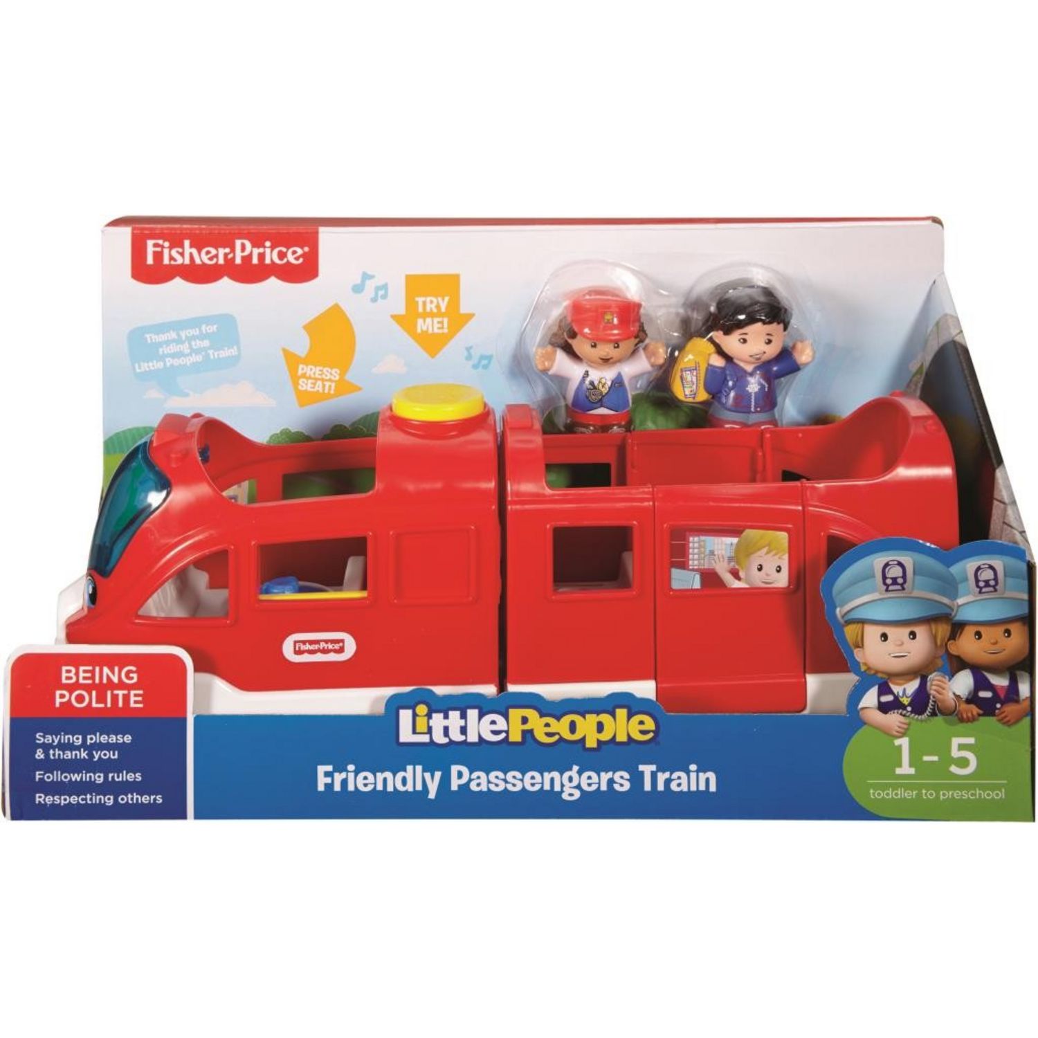 Fisher price little sales people friendly passenger train