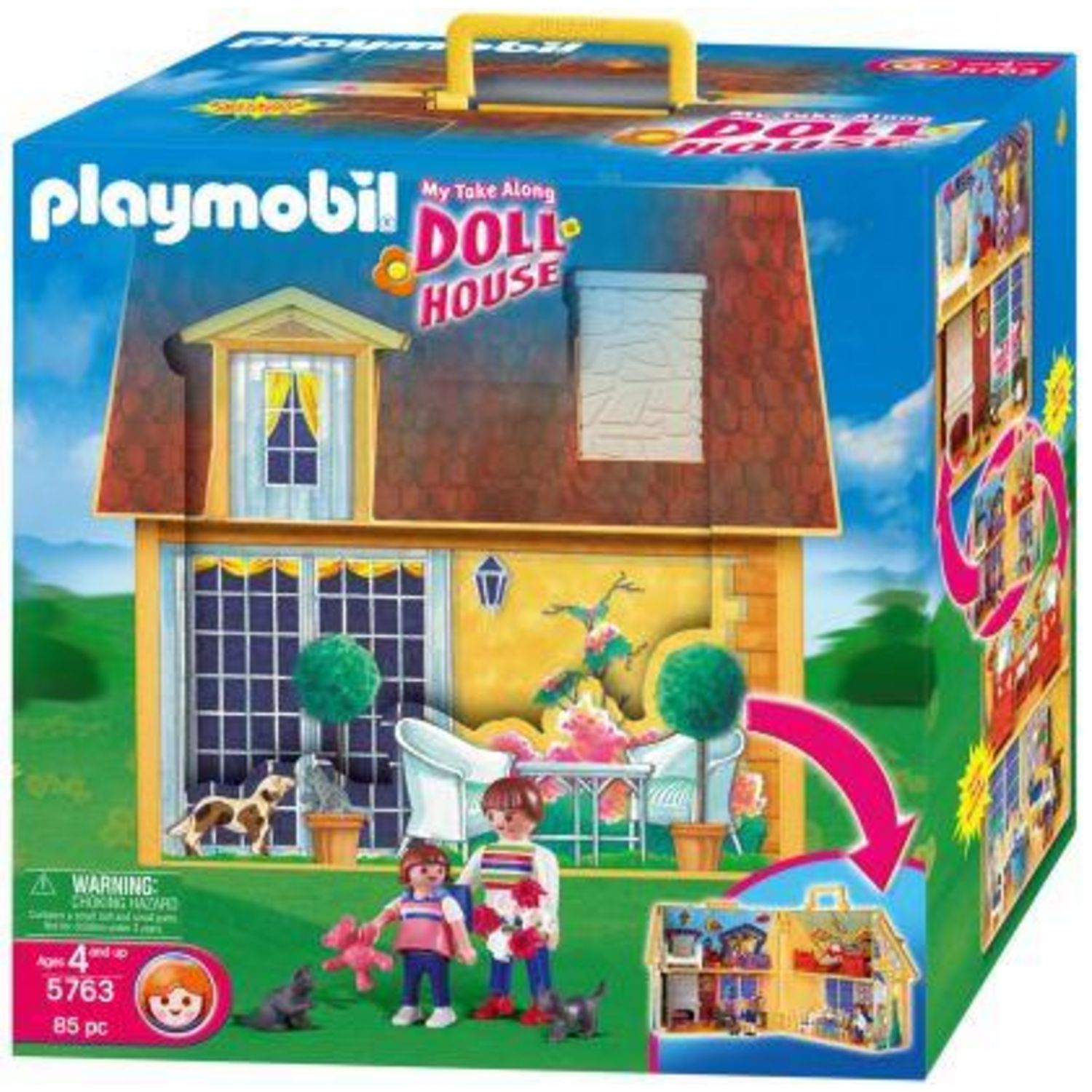 Maison transportable playmobil