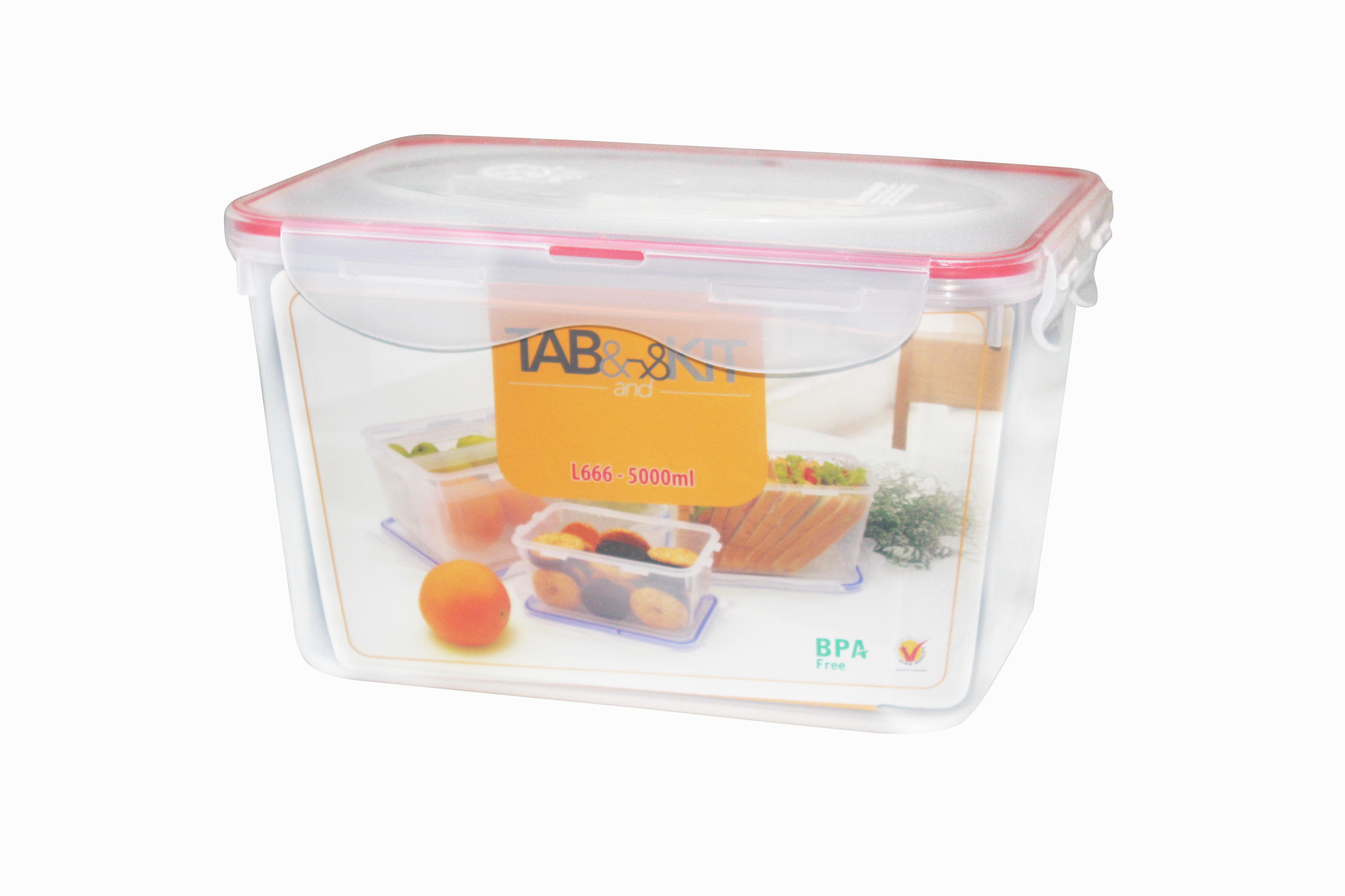 Grande boite plastique alimentaire rectangulaire 8,3 litres