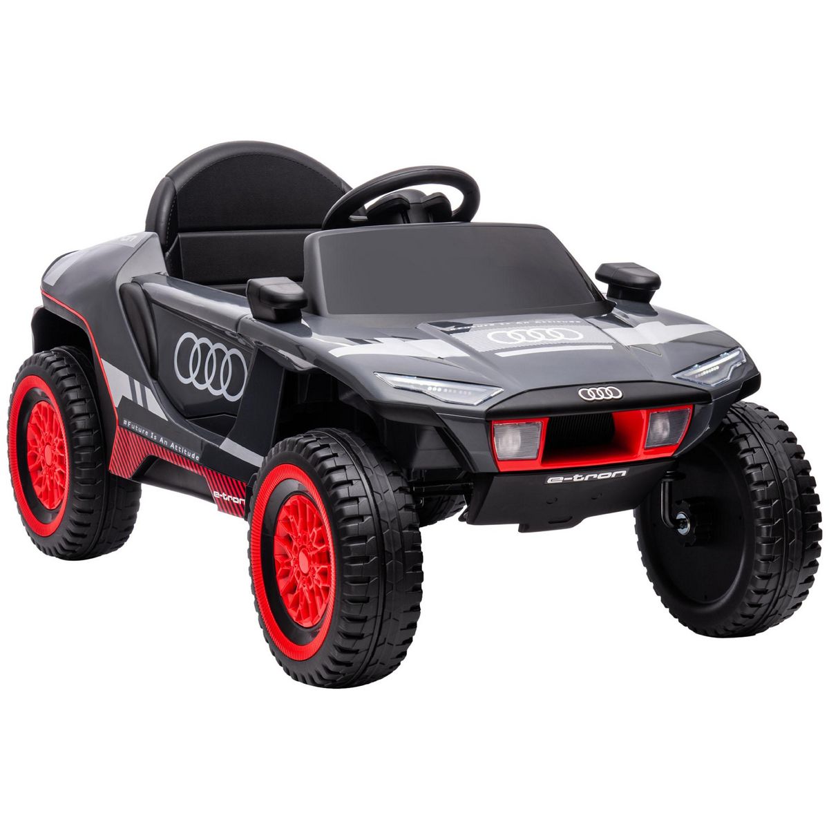 HOMCOM Voiture électrique enfant 3 à 8 ans - buggy quad électrique