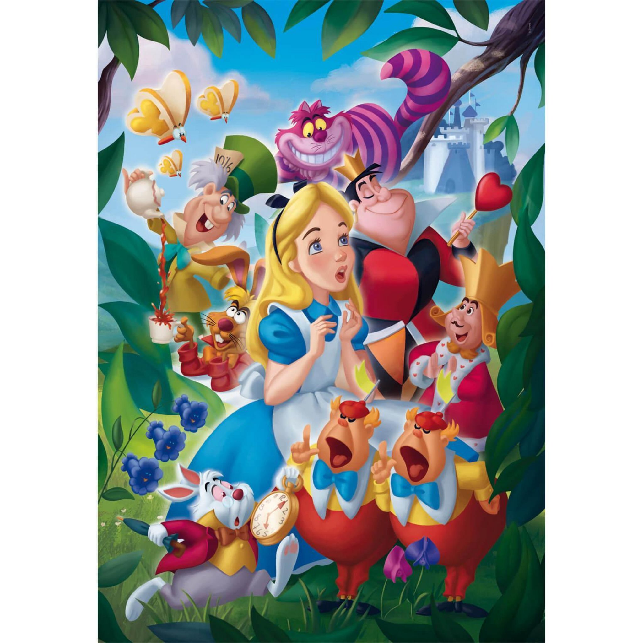 Puzzle Disney Ravensburger 1000 pièces Alice au pays des merveilles av –