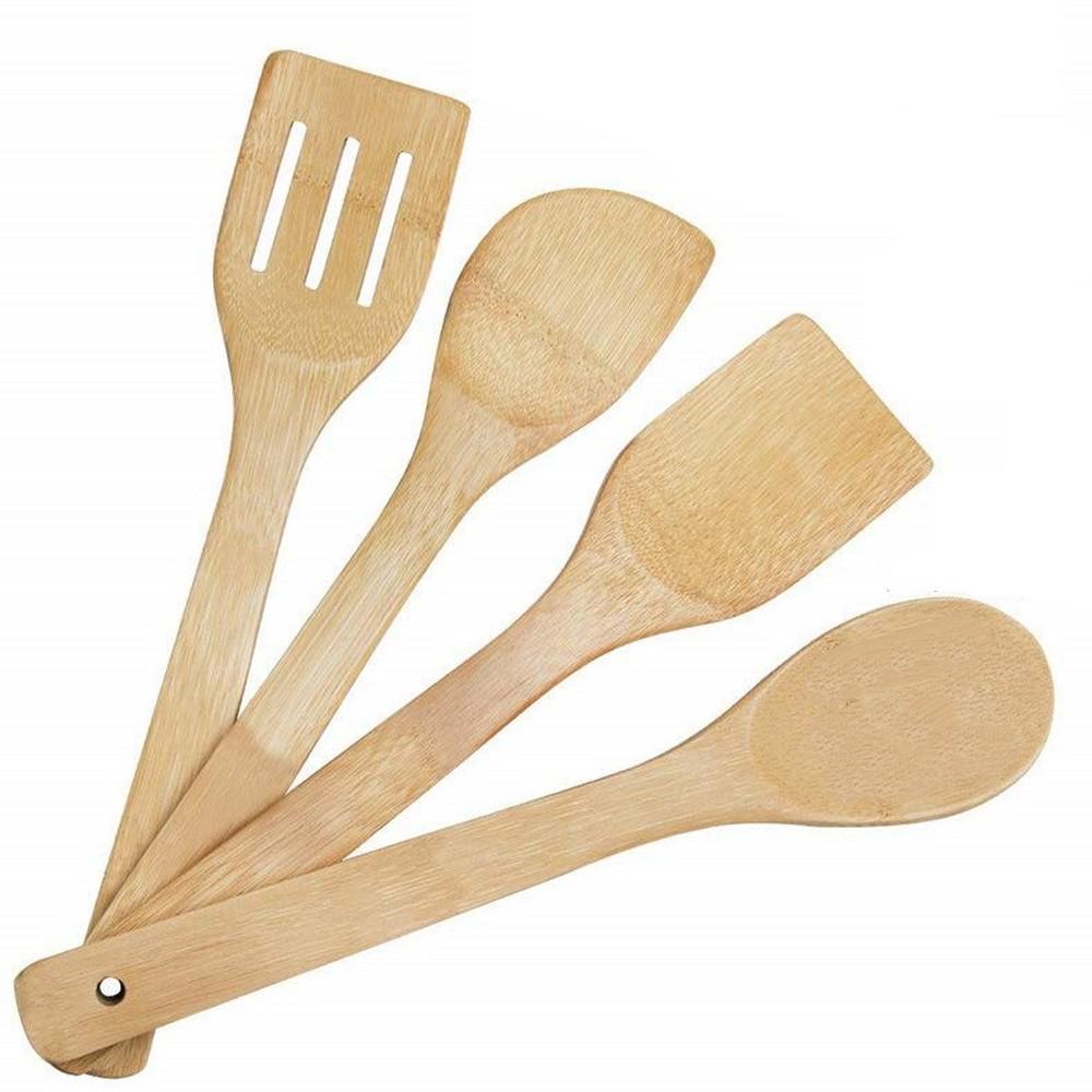 Ingenio bois spatule à angle 32cm, SPATULES ET FOUETS