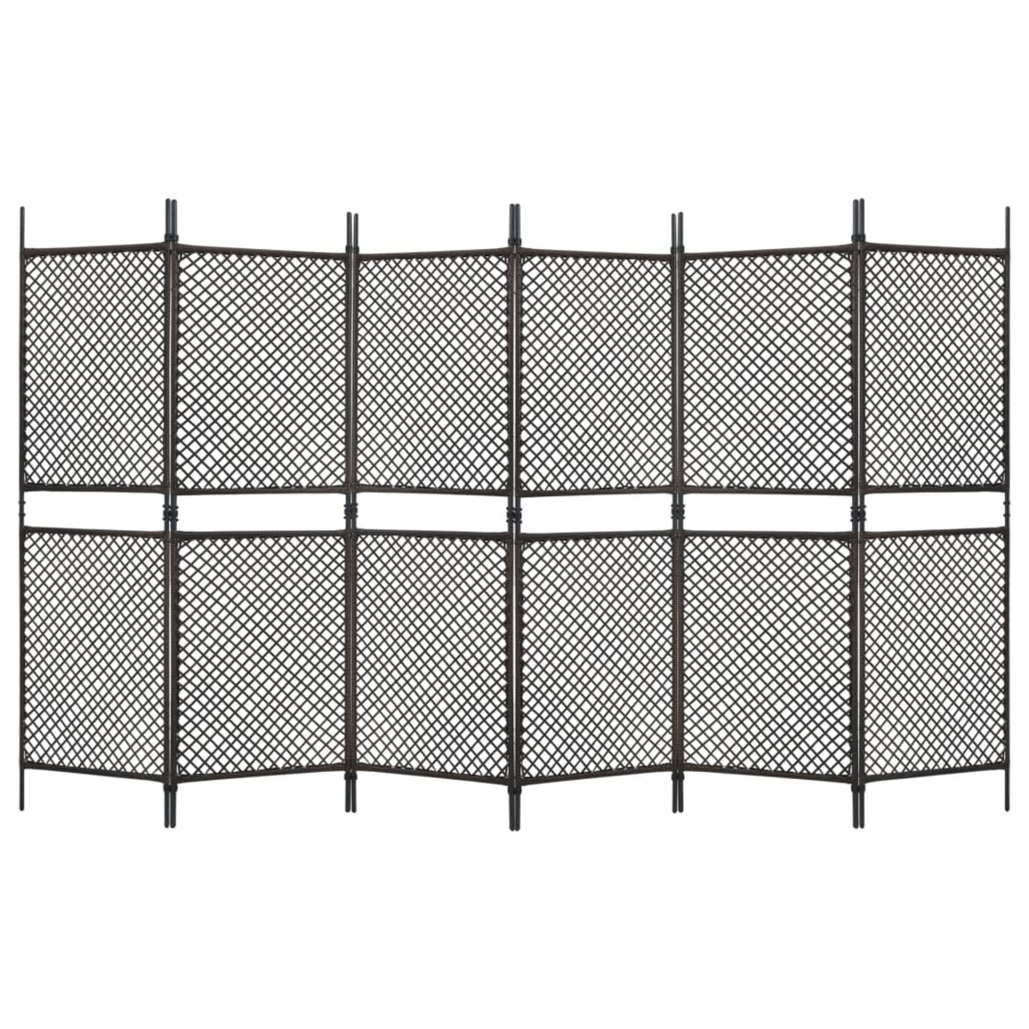vidaXL Ensemble de panneau de clôture WPC 699x146 cm Noir