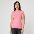 IN EXTENSO T-shirt manches courtes rose femme. Coloris disponibles : Rose