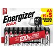 Energizer Max Piles AA x15+5