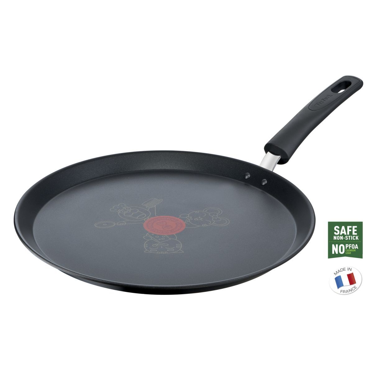 Tefal Crêpière 34cm - Répartiteur Galettière - Antiadhésive - Tous feux  sauf induction à prix pas cher