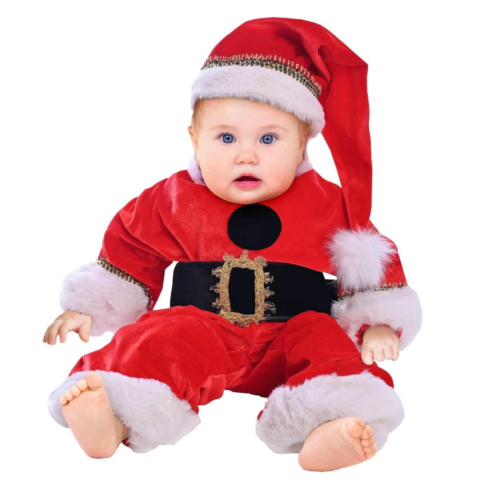 Bonnet père noël bébé