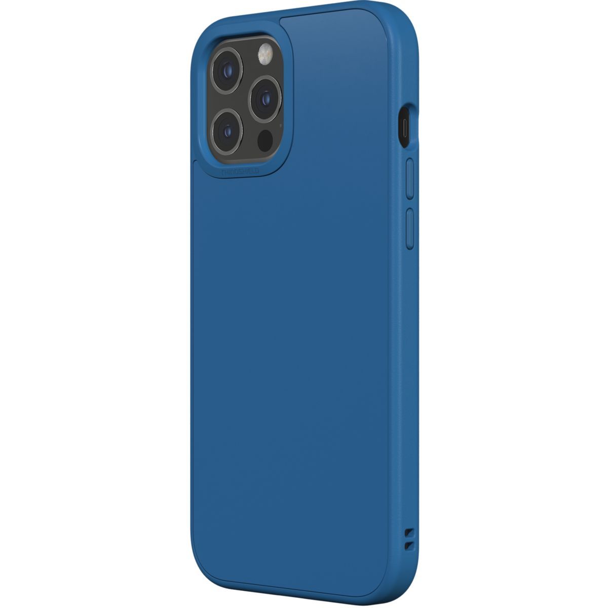 RHINOSHIELD Coque iPhone 12 Pro Max SolidSuit bleu pas cher 