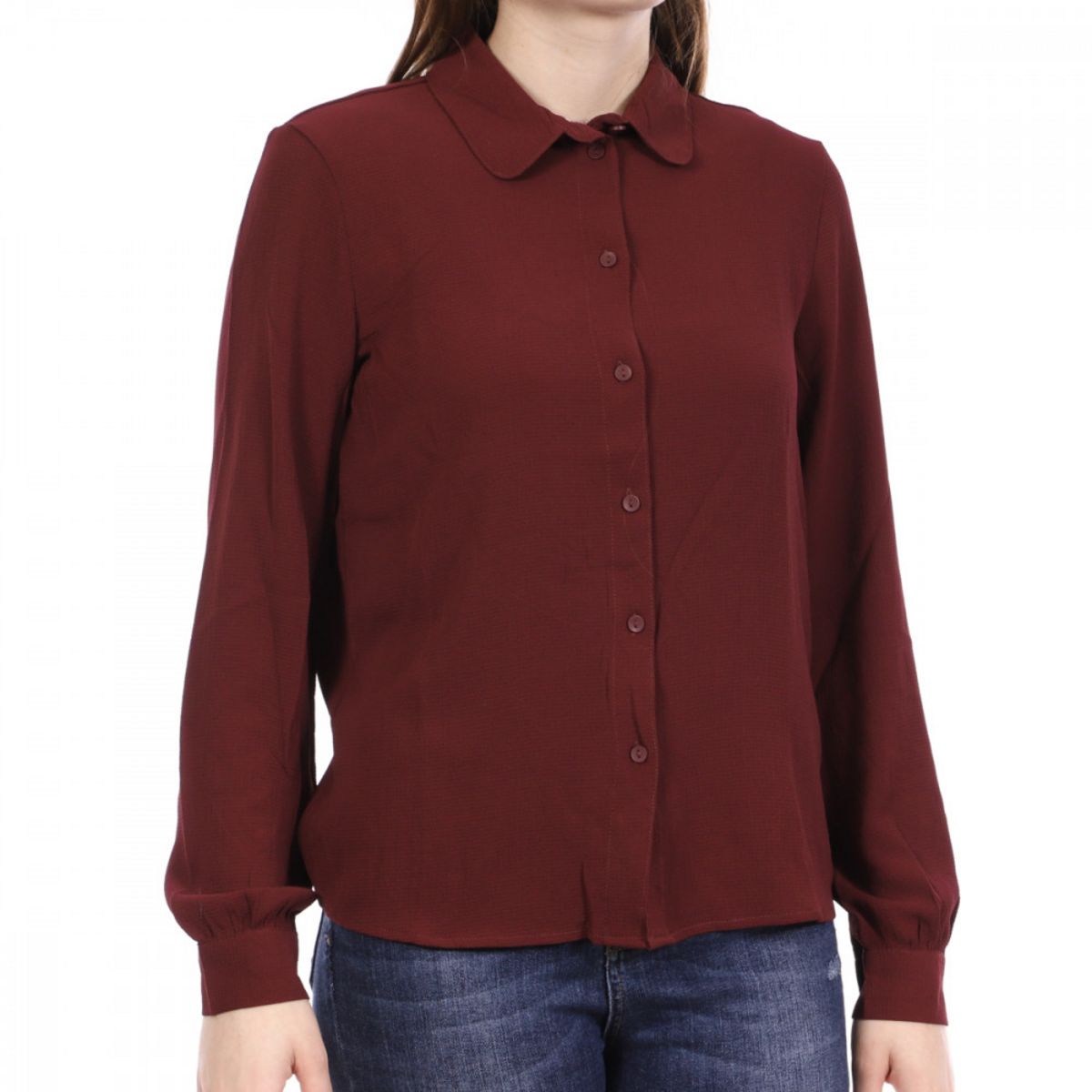 Chemise femme 2024 bordeaux