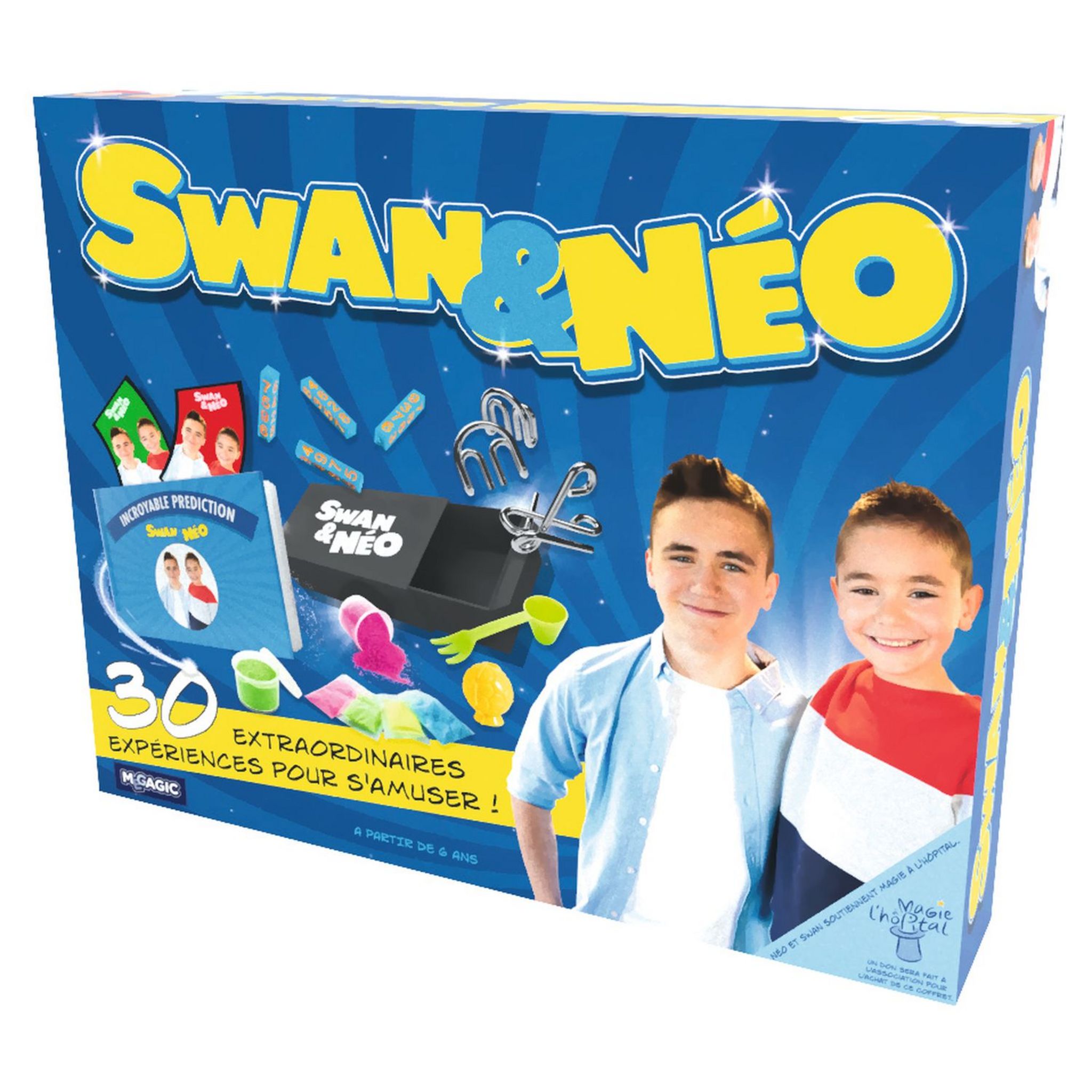 MEGAGIC Coffret 30 expériences Swan et Néo pas cher 