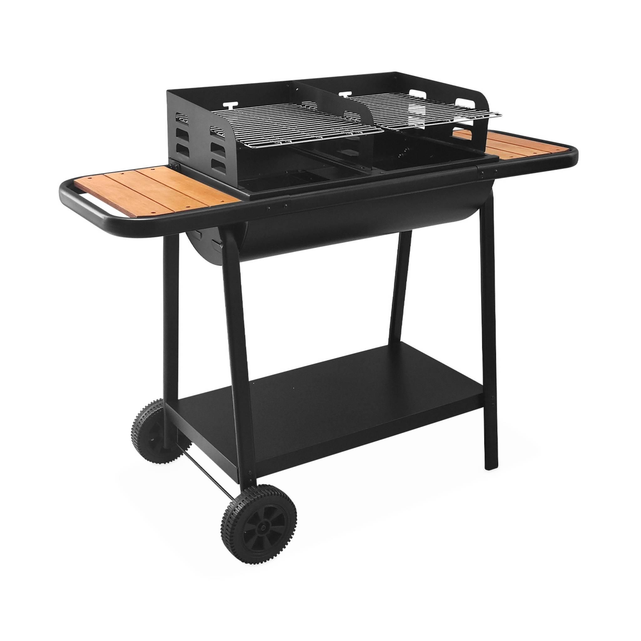 30€ sur Barbecue PREMIUM charbon de bois Ø 57cm - Charles - Noir