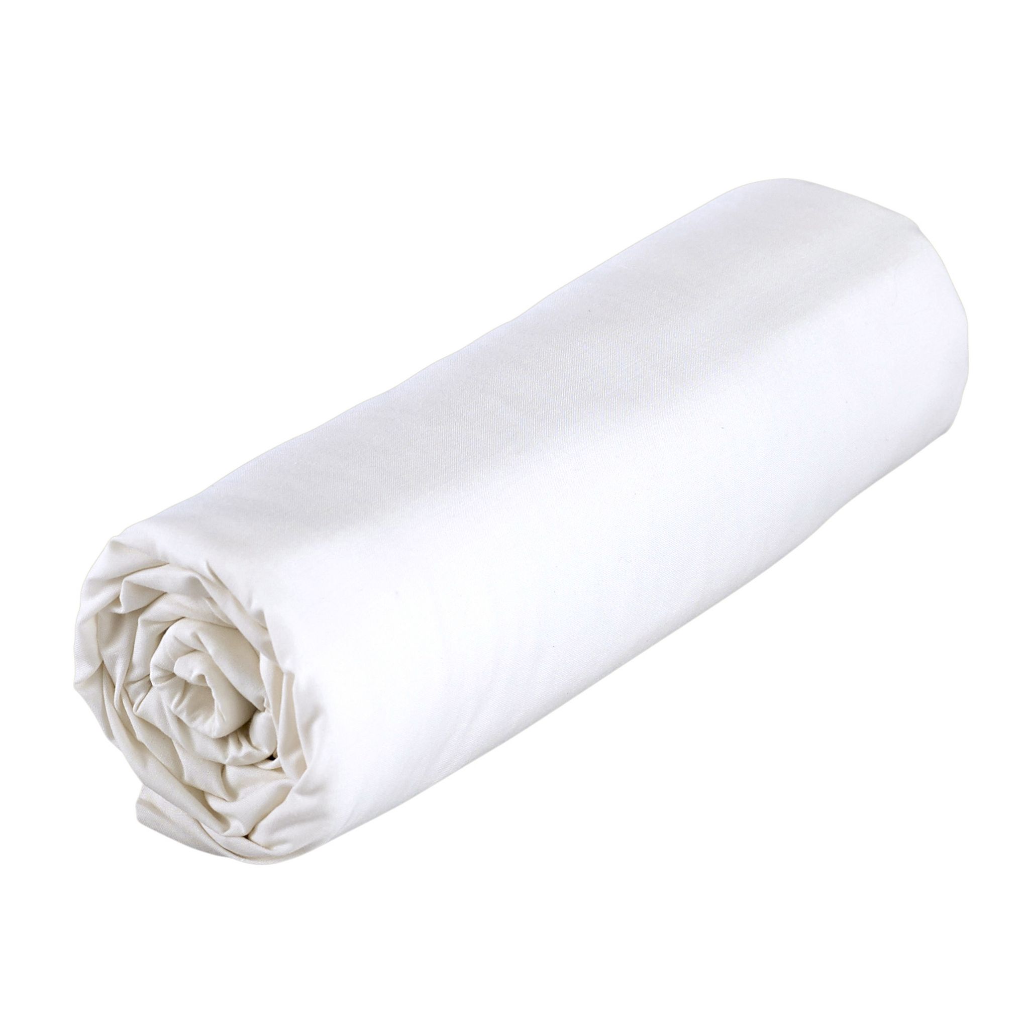 PTIT BASILE Drap housse bebe coton Bio berceau cododo 50x80 cm Blanc pas cher Auchan