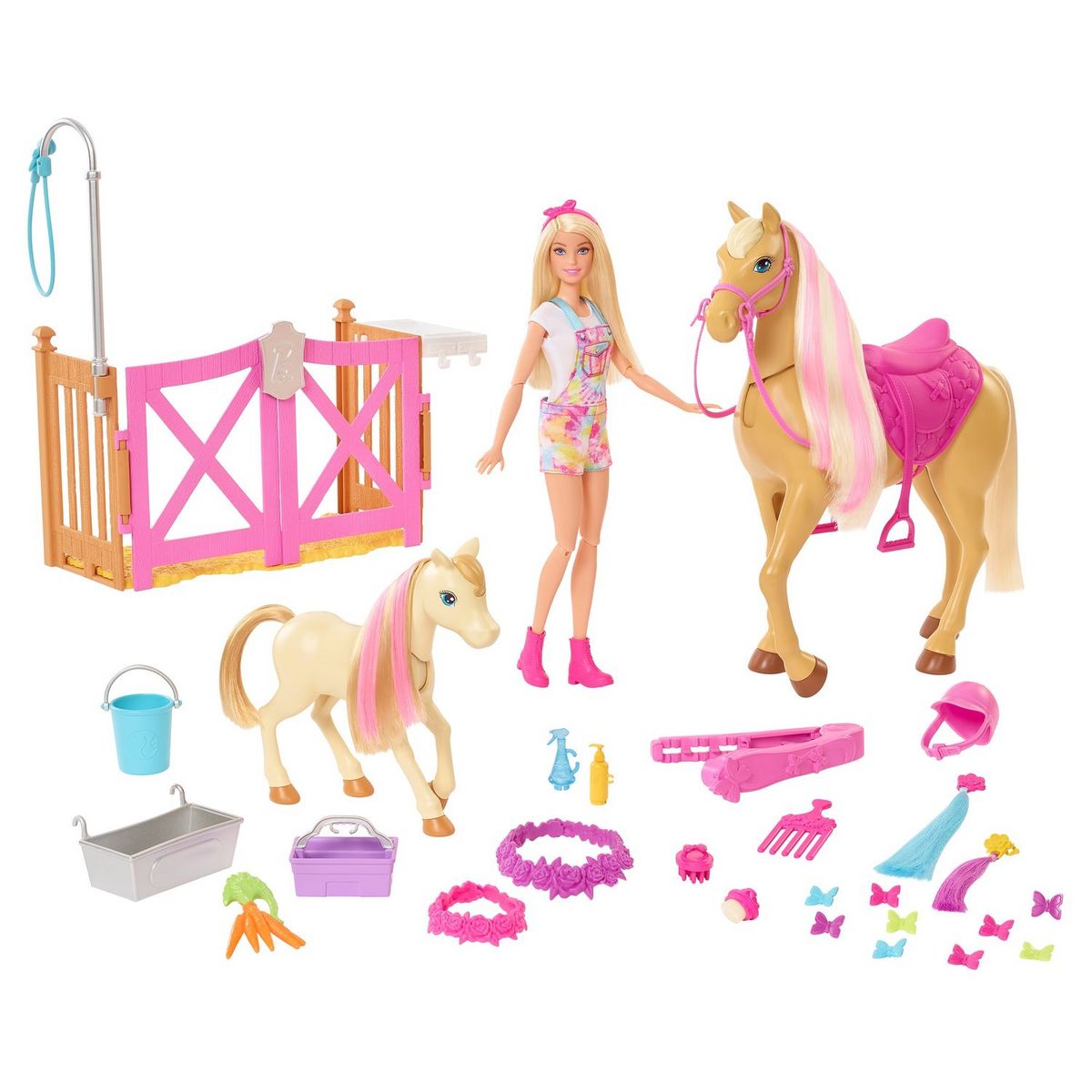 Cheval de Barbie et son poulain - Barbie