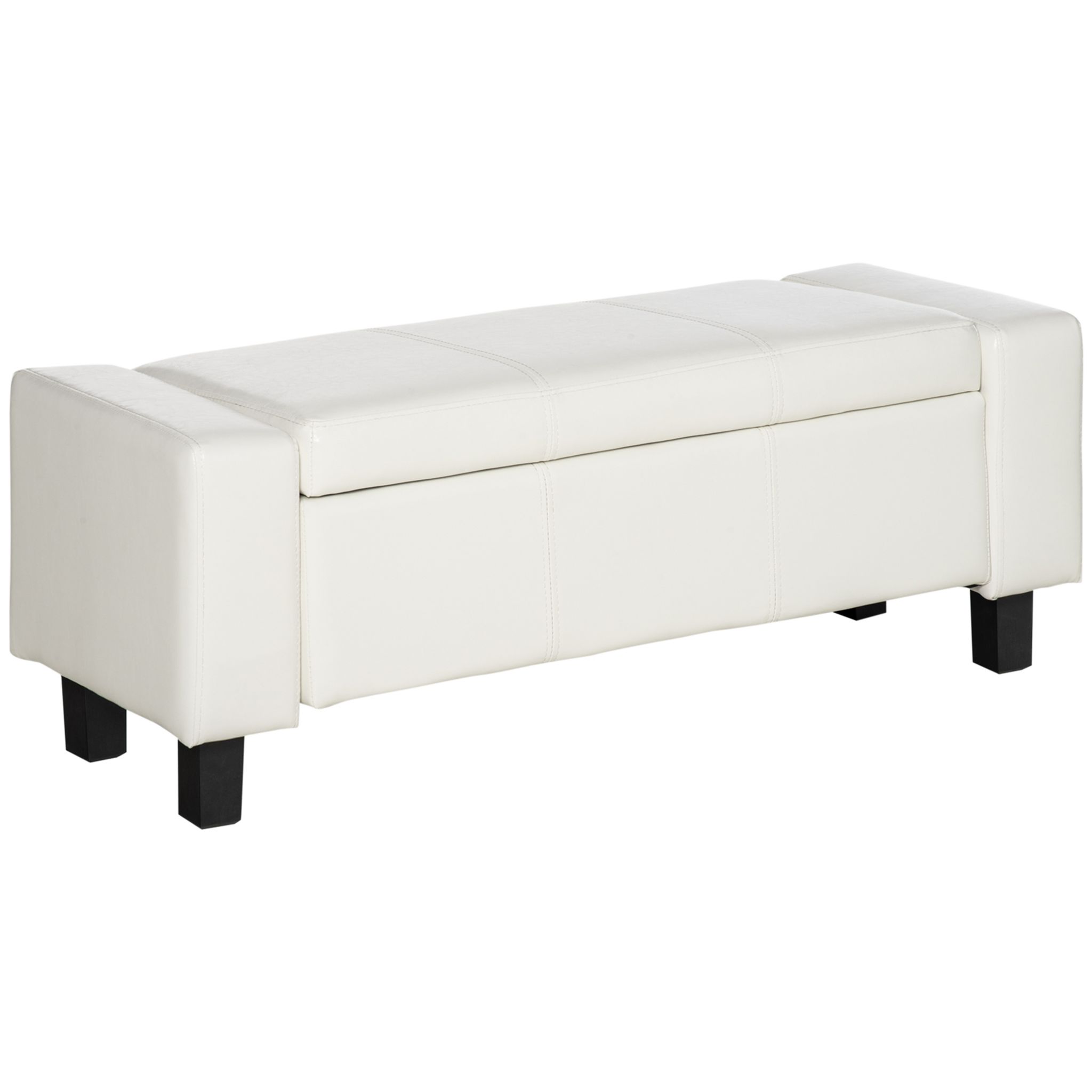 Maison Exclusive - banc de stockage Aarau blanc