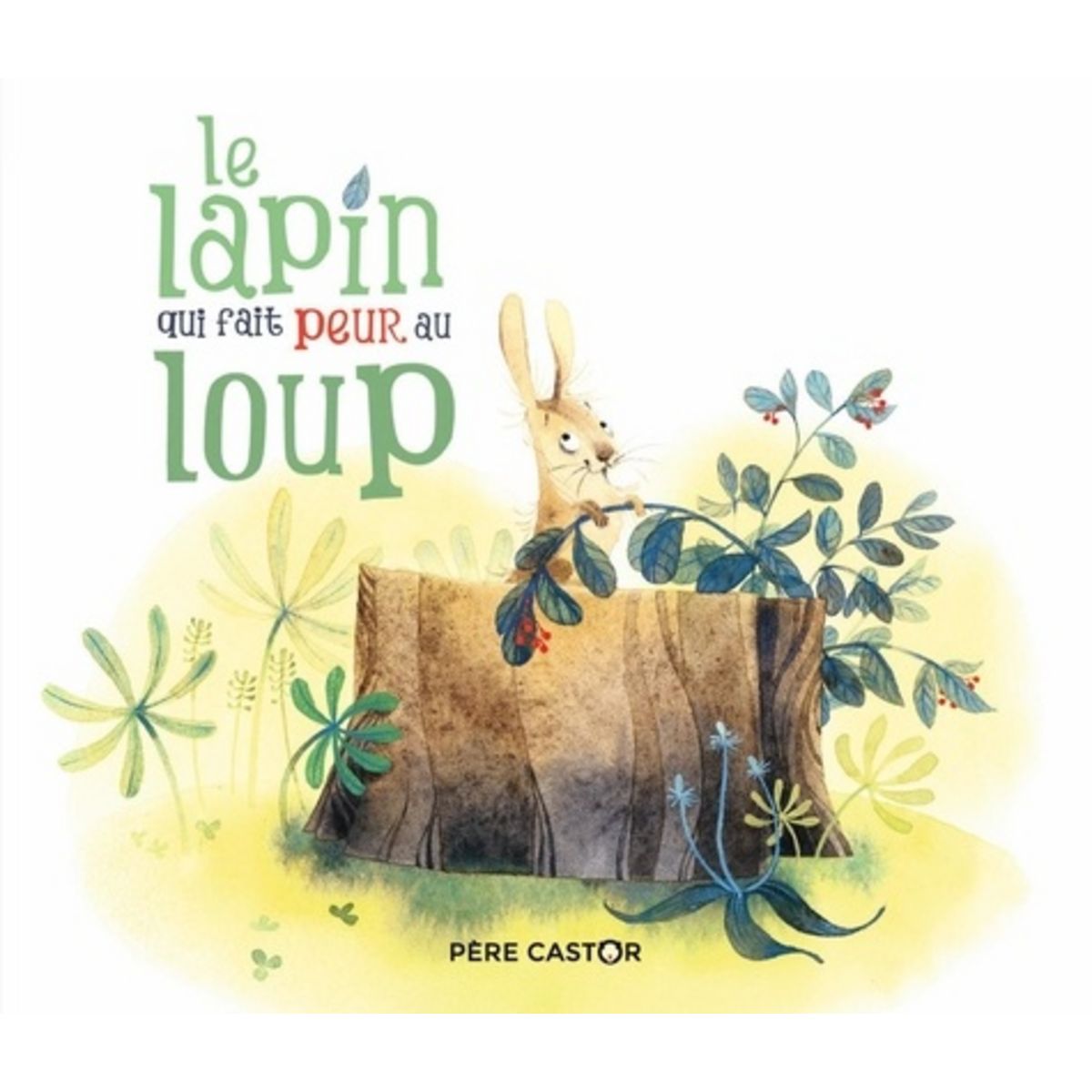 LE LAPIN QUI FAIT PEUR AU LOUP, Giraud Robert pas cher à prix Auchan