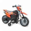 jamara ride-on moto power bike orange 6v