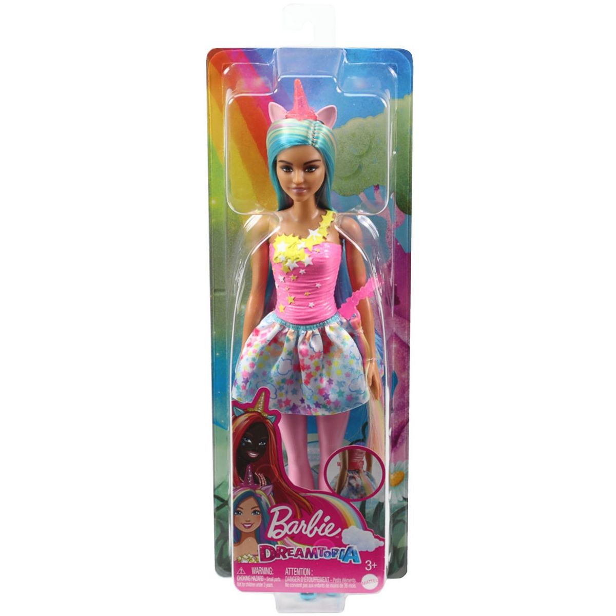 BARBIE Poupée Barbie Dreamtopia Licorne