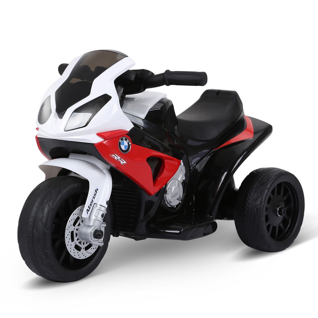 HOMCOM moto pour enfant Moto Cross Électrique Enfants à Partir de 5 ans 6 V  Phares LED Musiques Vitesse Max. 2 5 Km/h Jaune 