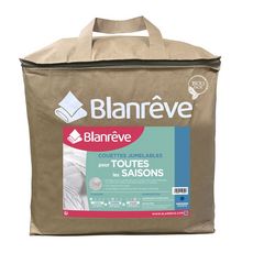 BLANREVE Couette 4 saisons 170g/m² + 250g/m² (Blanc)