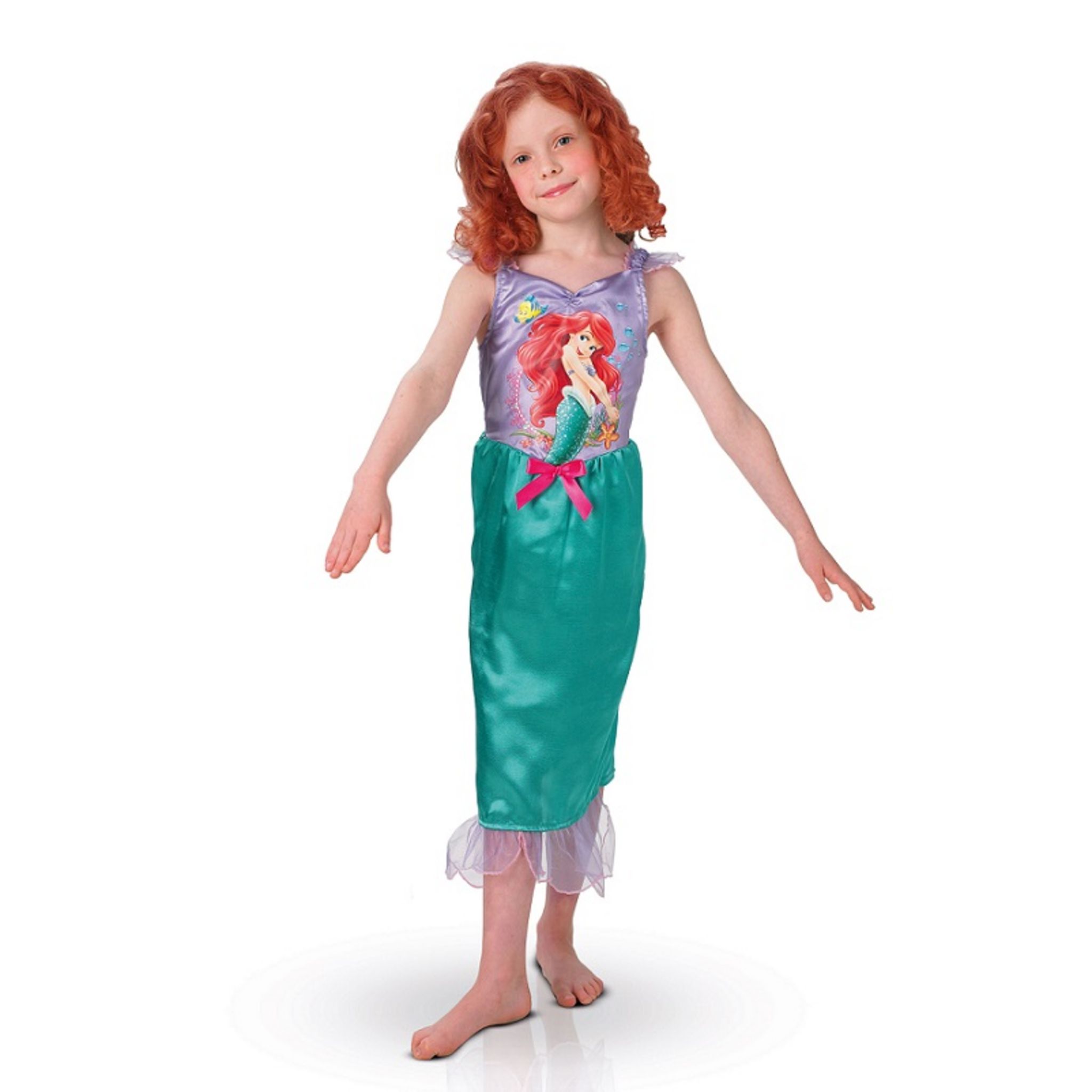 Déguisement Ariel Taille S - 3/4 ans - Disney Princesses pas cher 