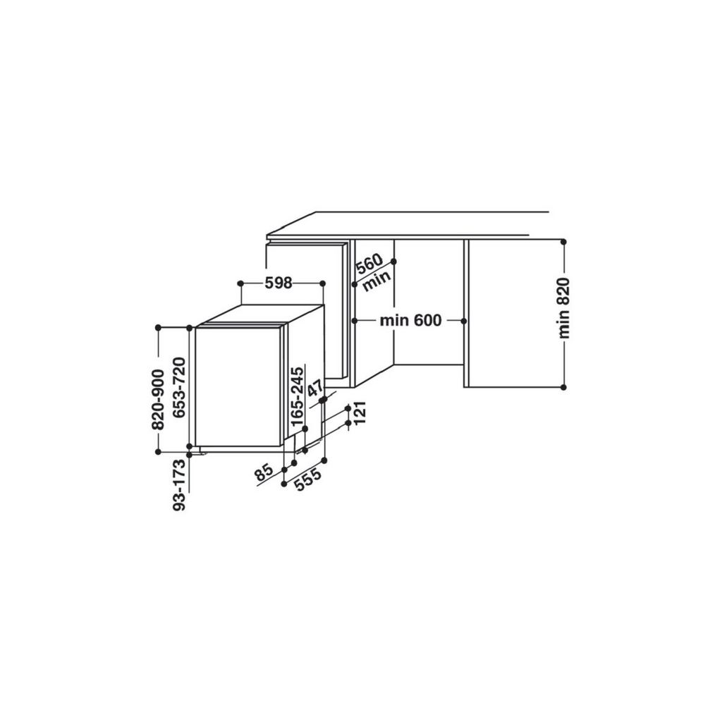 Посудомоечная машина Whirlpool ADG 7510