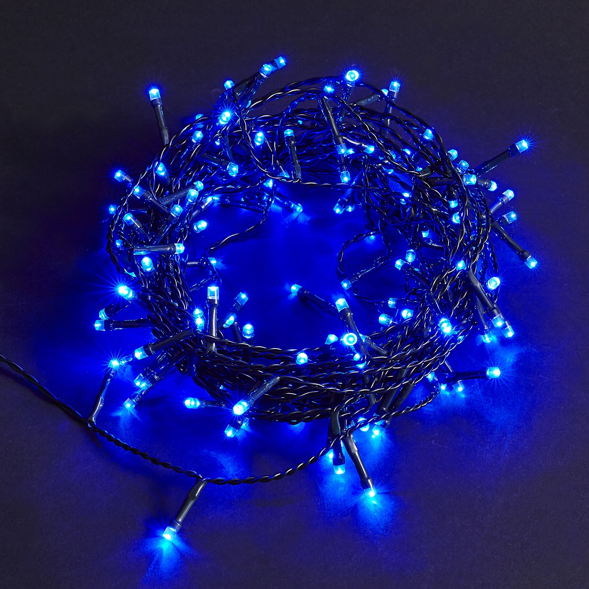 ACTUEL Guirlande lumineuse 150 led bleu - 14,68 m pas cher 