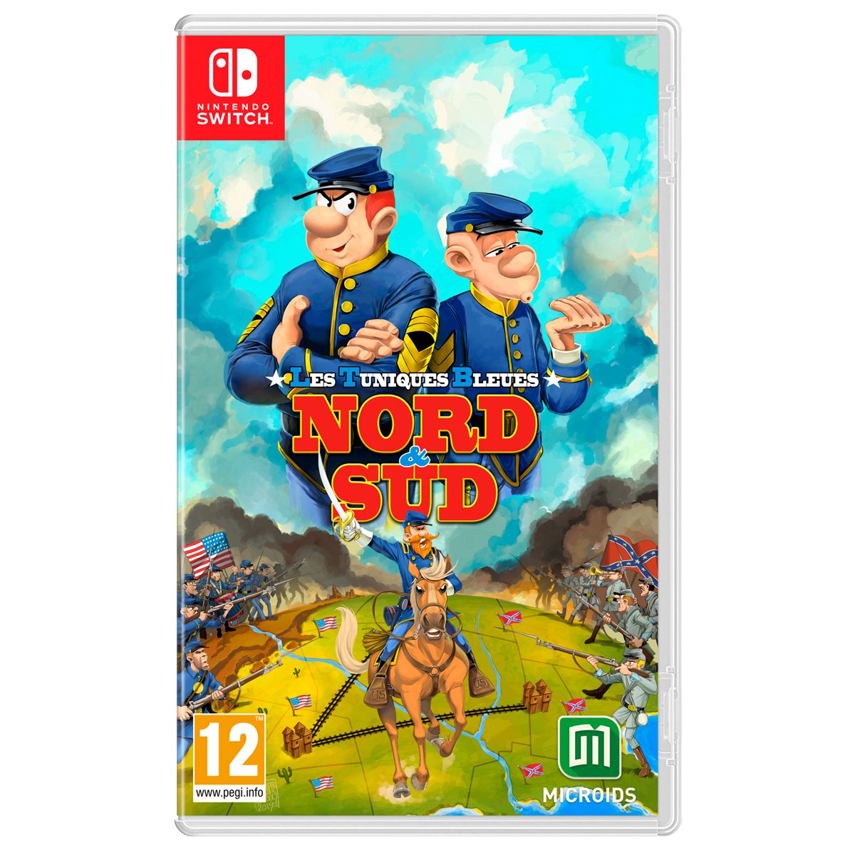 JUST FOR GAMES Les Tuniques Bleues - Nord & Sud Nintendo Switch