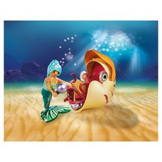 PLAYMOBIL 70098 - Magic - Sirène avec escargot des mers