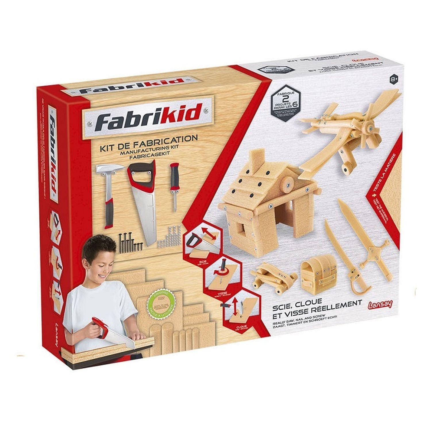 LANSAY Fabrikid kit de fabrication pas cher 