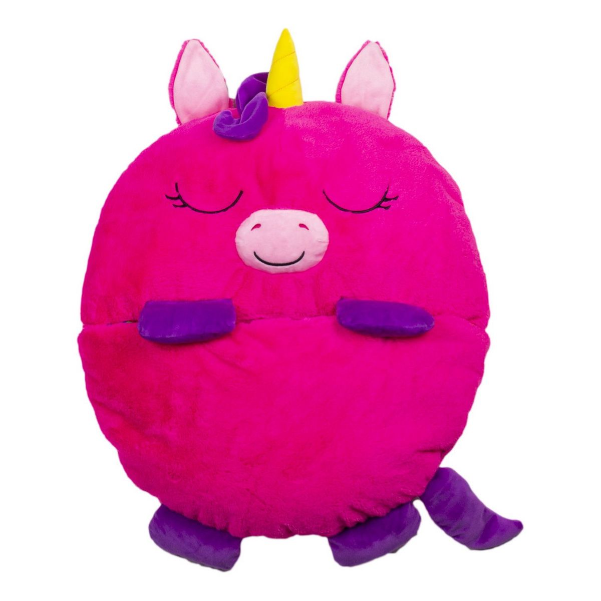 Happy Nappers, Licorne, L'oreiller 2 en 1 Qui Se transforme en Sac de  Couchage - Vu à la Télé, Large - Dimension Ouvert 160 x 60 A1 - Cdiscount  Sport