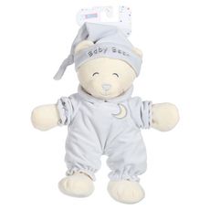 GIPSY Peluche Ours Baby Bear douceur 24 cm - Gris