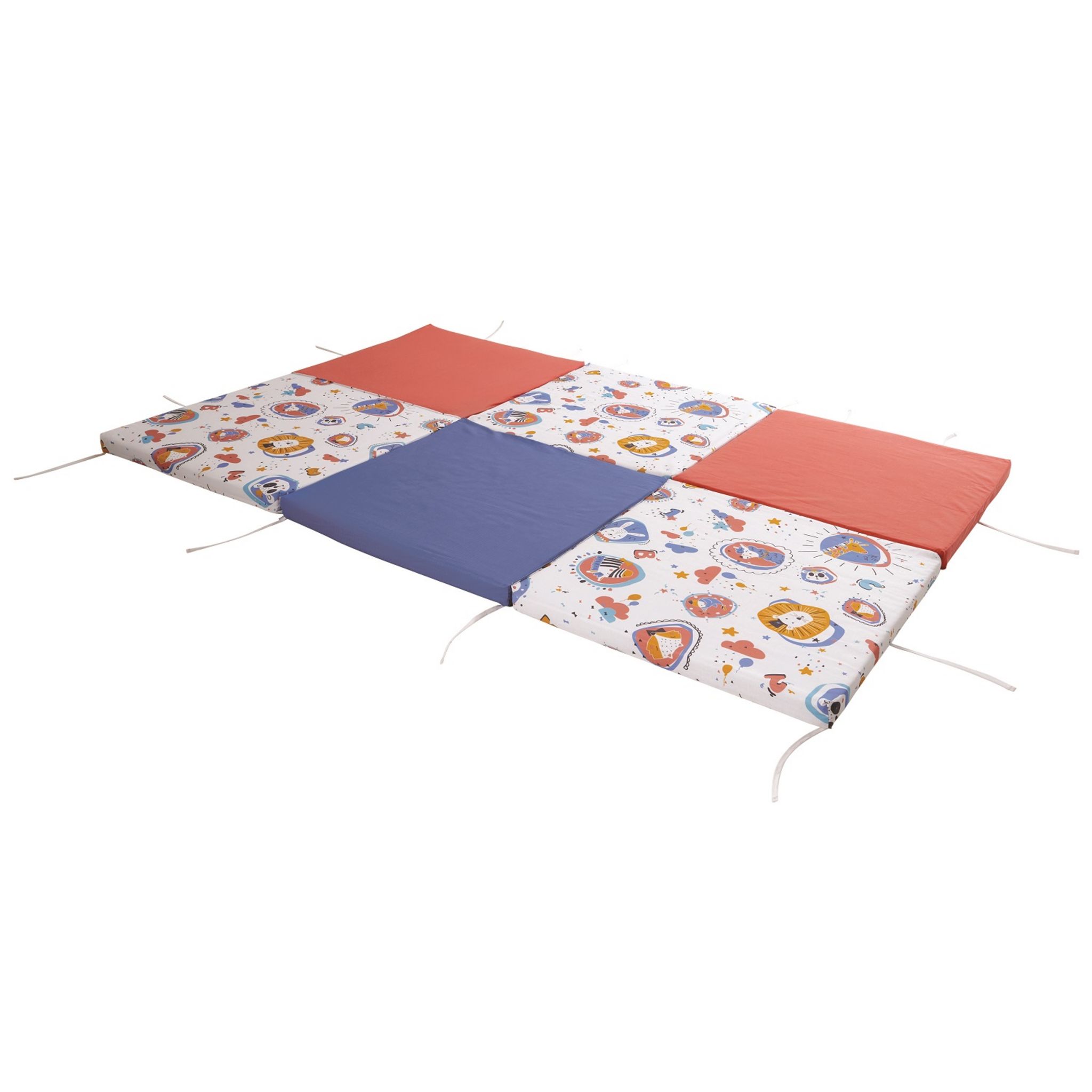 Tinéo - maxi tapis d'éveil, maxi tapis de motricité, maxi tapis bébé,  multifonction 5 en 1, 120x180cm (trésors de l'océan) TIN3275055955811 -  Conforama