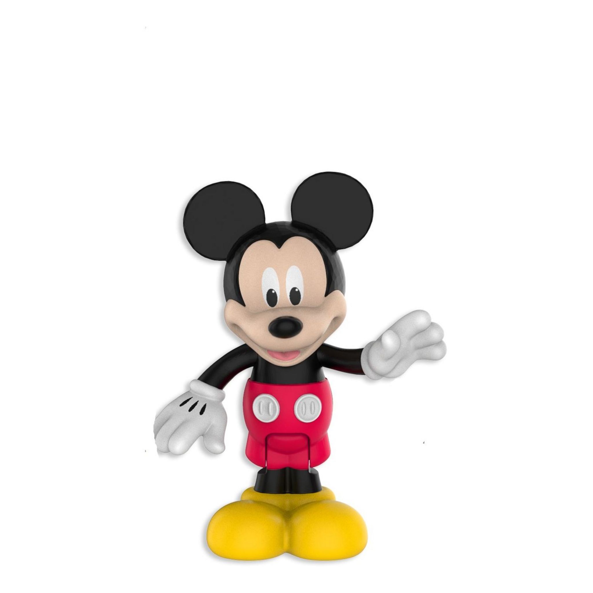 Mickey, Véhicule avec 1 figurine 7,5 cm et 1 accessoire, Modèle