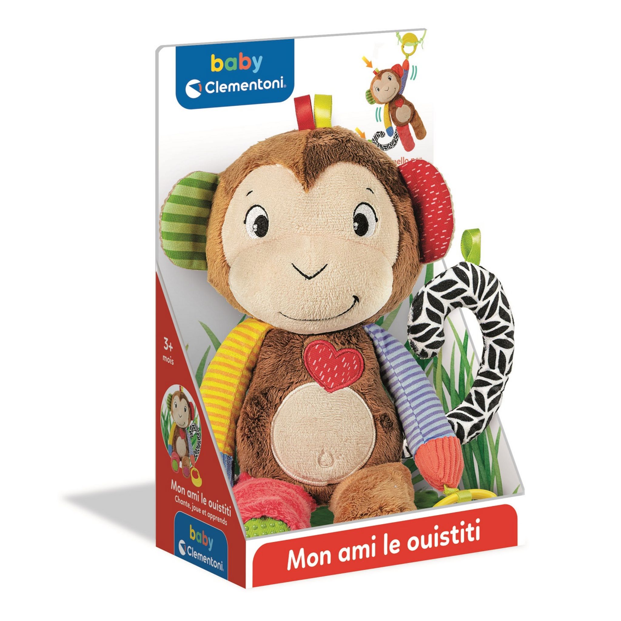 VTech - Peluche interactive et personnalisable - Nougat, mon ami pattes  magiques