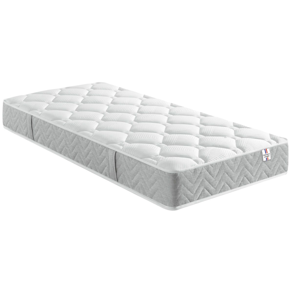 Matelas mousse 90x190 cm OPALE pas cher 