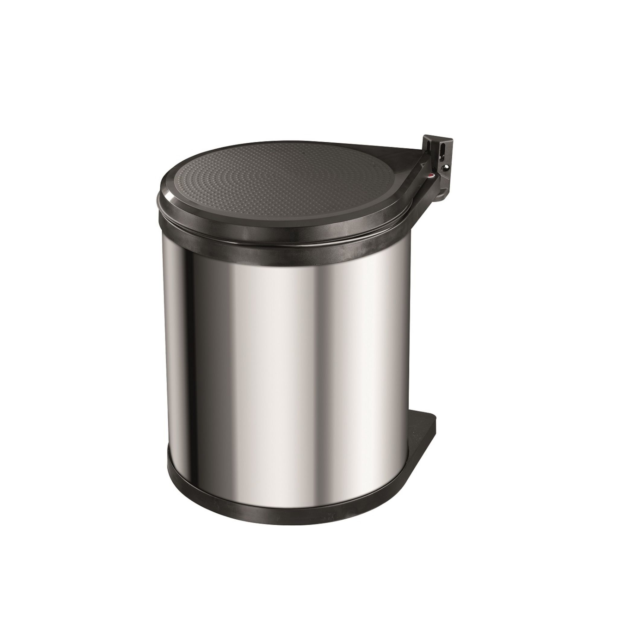 Poubelle de porte automatique en inox - 1 seau de 13 litres