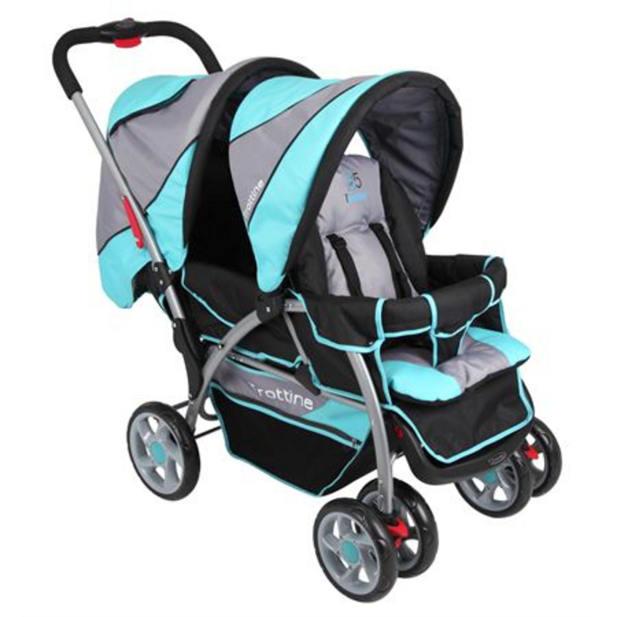 TROTTINE Poussette double Doppler pas cher Auchan