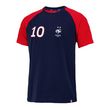 FFF Mbappé T-shirt Fan Marine Homme Equipe de France. Coloris disponibles : Bleu