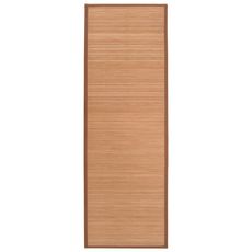Tapis de yoga Bambou 60 x 180 cm Marron