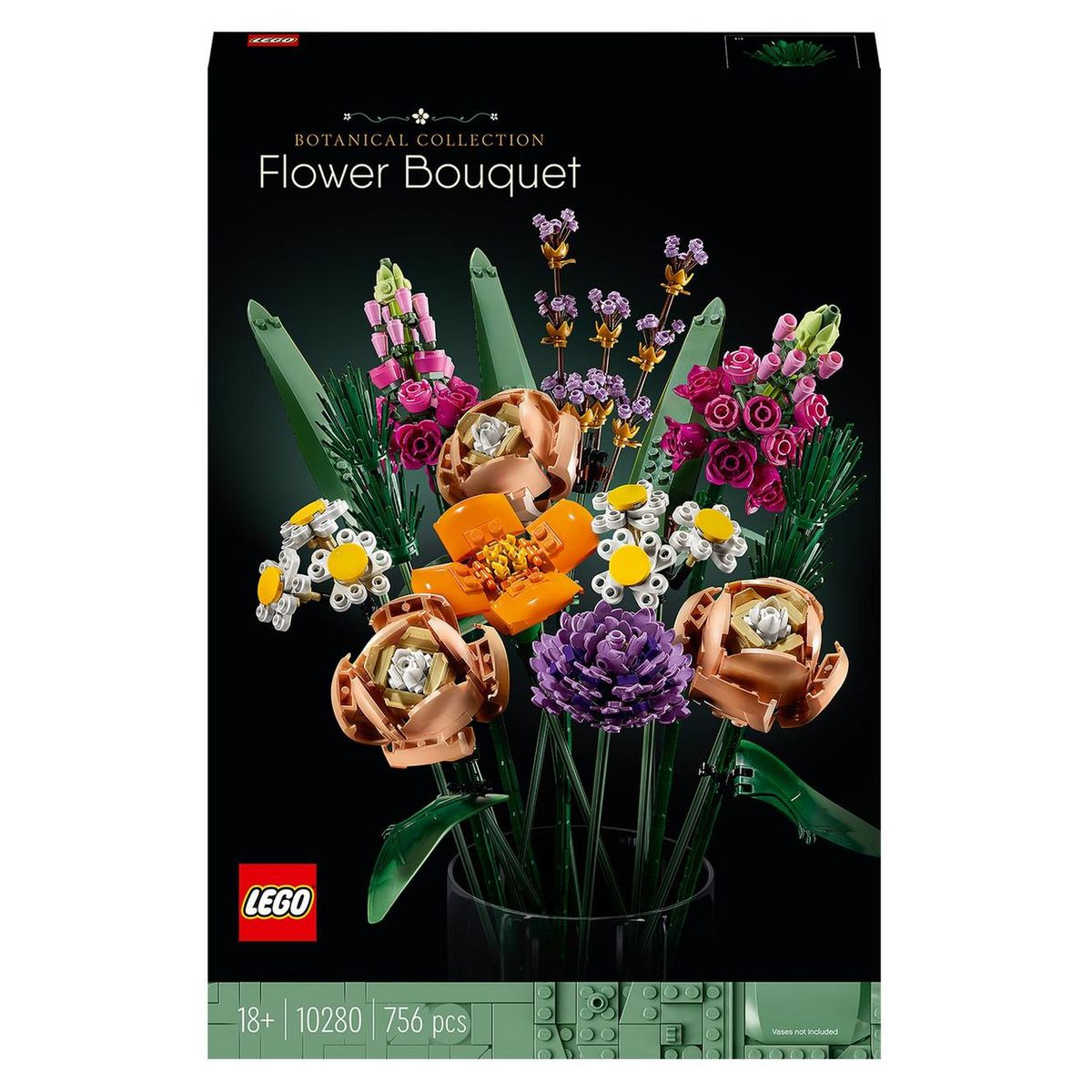 Arbre pour la Maison Set pour Adultes /& Creator Expert Bonsaï LEGO 10280 Icons Bouquet de Fleurs Projet de Bricolage pour Adultes Collection botanique Fleurs artificielles Collection botanique